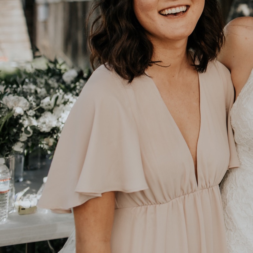 SHOW ME YOUR MUMU maxi bridesmaid dress